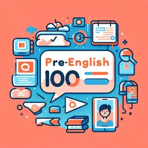Imagem de capa para o Curso online PreEnglish100