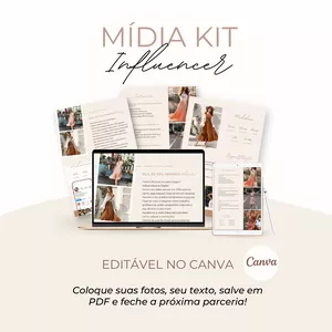 Imagem principal do produto Mídia Kit Influencer