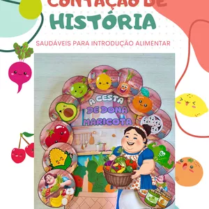 Imagem de capa para o Ebook Luva de História - A cesta de Dona Maricota 