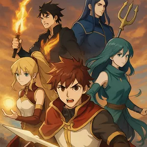 Imagem de capa para o Ebook Guardiões da Chama Eterna