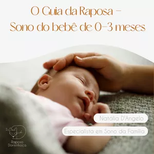 Imagem de capa para o Ebook O que esperar do sono do bebê de 0-3 meses