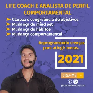 Imagem de capa para o Serviço online mudança de mentalidade , propósito de vida , superação 