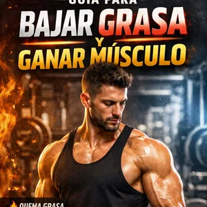 Imagen de portada para Ebook Guía para ganar bajar grasa y ganar músculo.
