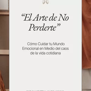 Imagen de portada para Ebook "El Arte de No Perderte"