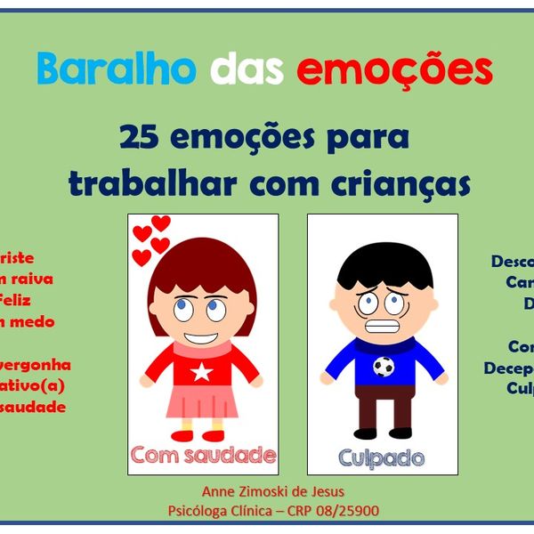 Baralho Das Emocoes Anne Zimoski Learn A New Skill Ebooks Or Documents Hotmart Nunca aprender ruso fue tan sencillo con esta colección gratuita de libros digitales en pdf para estudiantes de ruso. baralho das emocoes anne zimoski