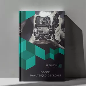 Imagem de capa para o Ebook e-Book - Manutenção de Drones DJI