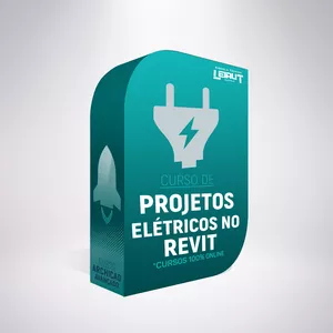 Imagem de capa para o Curso online Revit Projeto Elétrico Avançado + Módulo Bônus Patologia e Prevenção elétricas 