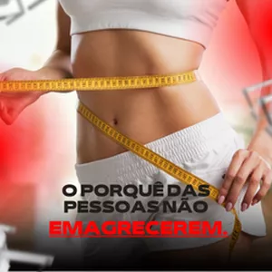 Imagem de capa para o Ebook O porquê das pessoas não emagrecerem.