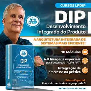 Imagem de capa para o Curso online Desenvolvimento Integrado de Produtos (DIP) - Metodologia LPDIP