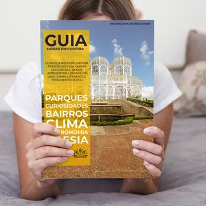 Imagem de capa para o Ebook Guia Morar em Curitiba