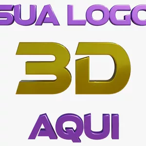 Imagem de capa para o Serviço online Criação de logo 3D