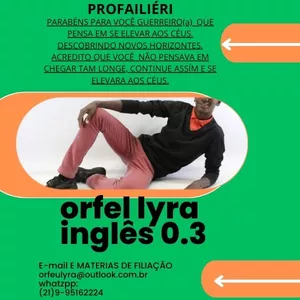 Imagem do curso ORFEU INGLÊS 0.3