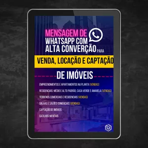 Imagem principal do produto Mensagem de Whatsapp com Alta Conversão para Venda, Locação e Captação de Imóveis