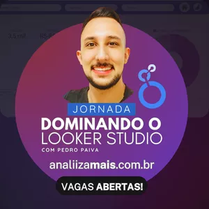 Imagem de capa para o Curso online Jornada Dominando o Looker Studio