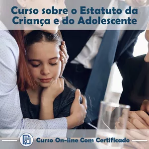Imagem principal do produto Curso Online em videoaula sobre o Estatuto da Criança e do Adolescente com Certificado