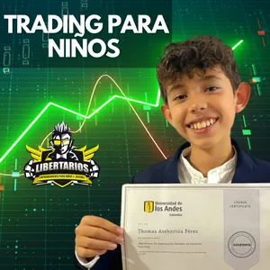 Imagen de portada para Curso online Trading para niños certificado por la universidad de los Andes