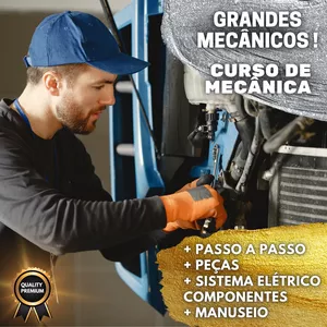 Imagem de capa para o Ebook GRANDES MECÂNICOS - CURSO DE MECÂNICA