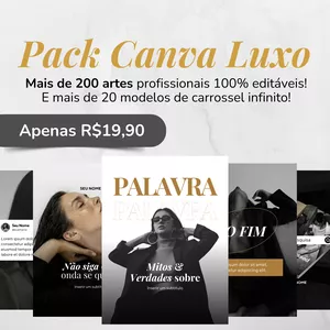 Imagem do curso Pack Canva Luxo 