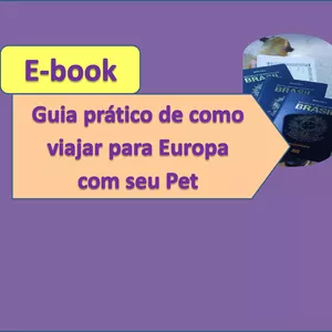 Imagem de capa para o Ebook Viajar com Pet para Europa