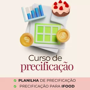 Imagem de capa para o Curso online Curso de precificação para confeitaria