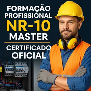Imagem do curso Formação Profissional NR-10 Master – Certificado Oficial 
