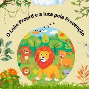 Imagem de capa para o Ebook O Leão Proerd e a luta pela prevenção