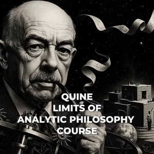 Cover image for Online course Quine and the Limits of Analytical Philosophy: A Philosophical Video Essay Series on Meaning, Metaphysics, and the Collapse of Analytic Boundaries