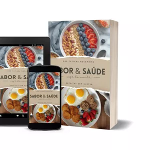 Imagem de capa para o Ebook Receitas Saudáveis: Opções Deliciosas Sem Glúten