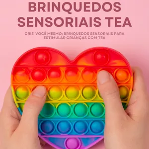 Imagem de capa para o Ebook Crie Brinquedos Sensoriais Para Crianças com Autismo
