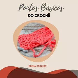 Imagem de capa para o Curso online Pontos básicos do Crochê