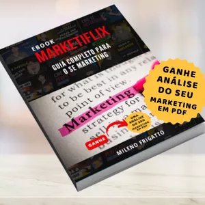 Imagem de capa para o Ebook Ebook Marketiflix - Guia Completo de Marketing para Negócios