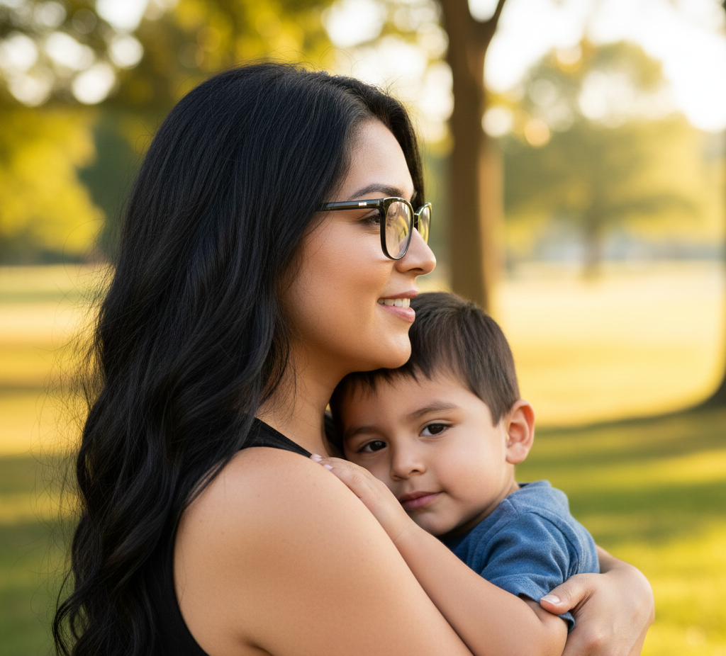 Laura, mamá primeriza