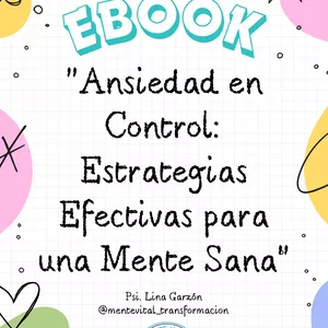 Imagen de portada para Ebook Ansiedad en Control: Estrategias efectivas para una mente sana