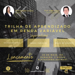 Imagem de capa para o Evento online Mentoria de lançamento da Trilha de Aprendizado em Renda Variável