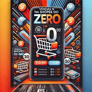 Imagem de capa para o Curso online Vendas na Shopee do Zero
