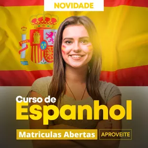 Imagem de capa para o Curso online CURSO DE ESPANHOL DO ZERO A FLUÊNCIA