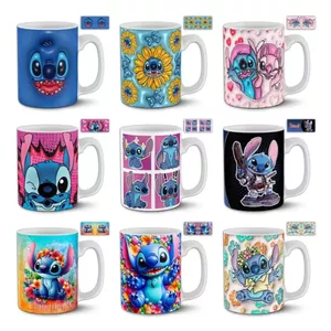 Imagen de portada para Ebook Pack con más de 60 Diseños para Tazas de Stitch +500 Cliparts PNG de Lilo &amp; Stitch – Úsalos en Tazas, Camisetas y todo tipo de Artes