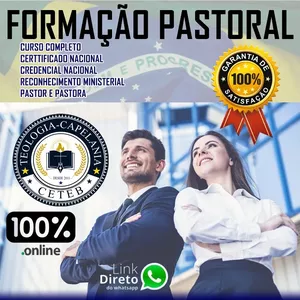 Imagem de capa para o Curso online Formação Pastoral 