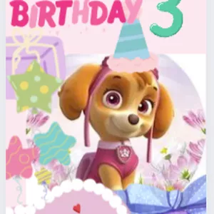 Imagen de portada para Ebook INVITACION SKYE PAW PATROL NIÑA 