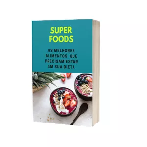 Imagem de capa para o Ebook SUPER FOODS