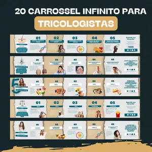 Imagem do curso 20 Carrossel Infinito para Tricologistas 