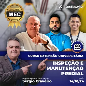 Imagem de capa para o Curso online Curso de Inspeção e Manutenção Predial