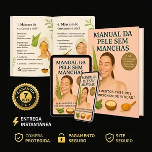 Imagem de capa para o Ebook Manual da Pele Sem Manchas