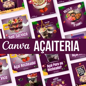 Imagem do curso CANVA PACK AÇAITERIA