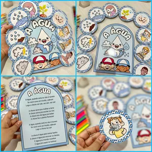 Imagem de capa para o Ebook Luva Musical A Água 