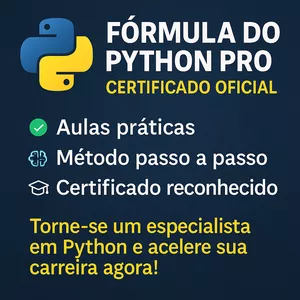 Imagem do curso Fórmula do Python Pro – Certificado Oficial 