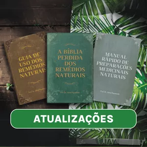 Imagem de capa para o Ebook Pacote de atualizações para A Bíblia Perdida dos Remédios Naturais - PT