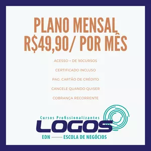 Imagem de capa para o Curso online PLANO MENSAL