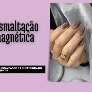 Imagem de capa para o Curso online Esmaltação  magnética sem mistério 