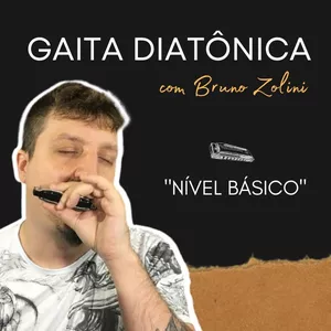 Imagem principal do produto Gaita Diatônica Com Bruno Zolini - Nível Básico